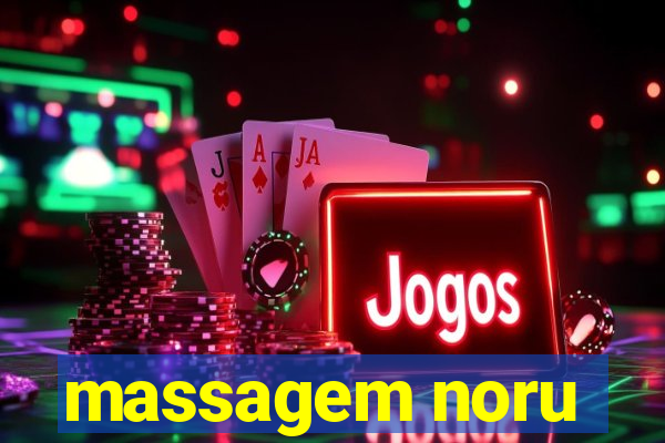 massagem noru